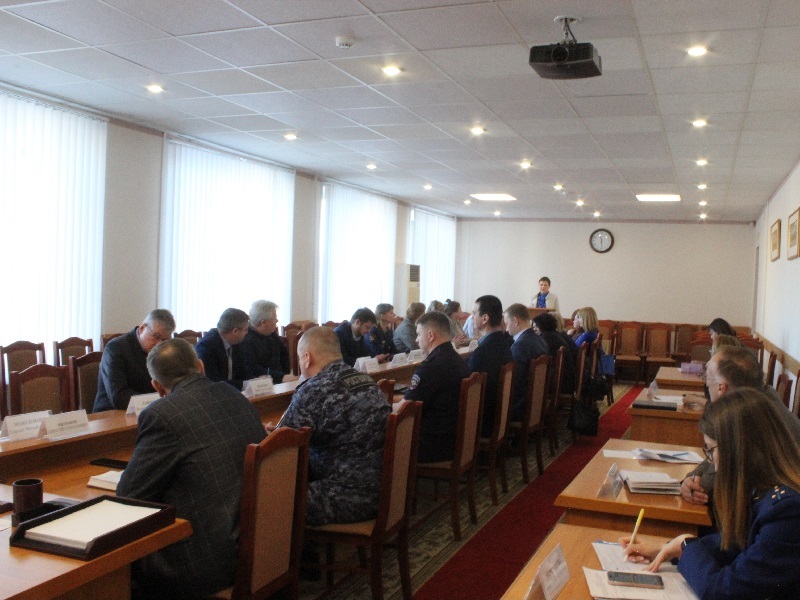 Совместное заседание городских комиссий антитеррористической и межведомственной по профилактике правонарушений.