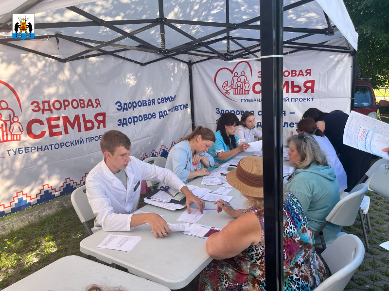 За два месяца работы проекта «Здоровая семья» организовано 16 выездов медицинских бригад.