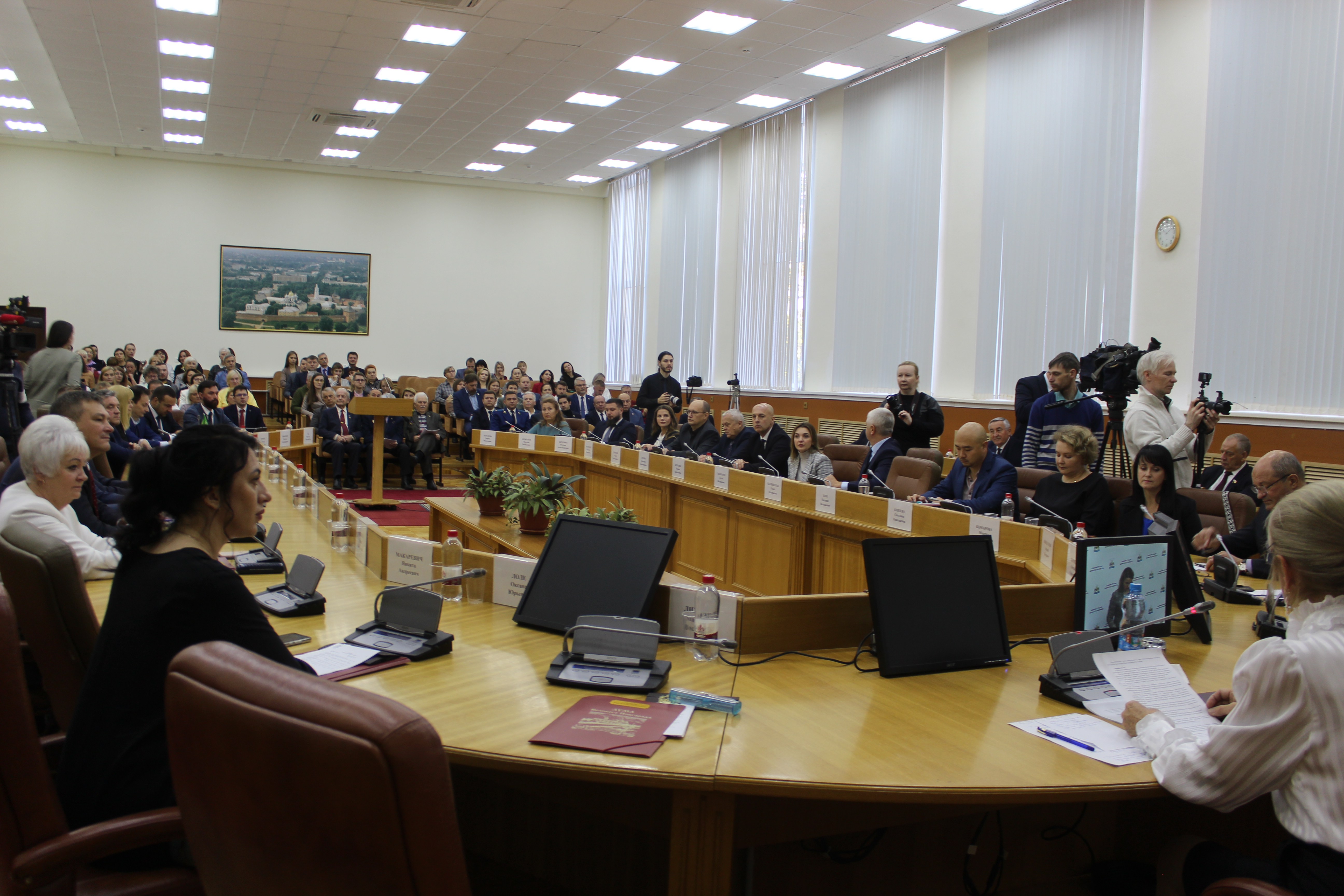 Состоялось первое заседание Думы Великого Новгорода VII созыва.