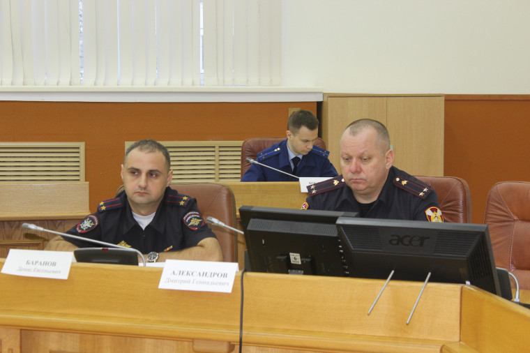 Совместное заседание антитеррористической комиссии и межведомственной комиссии по профилактике правонарушений.