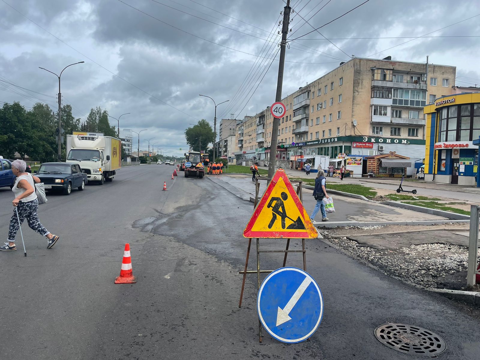 Национальный проект &quot;Безопасные качественные дороги&quot;: ремонтируем Большую Московскую улицу с опережением графика.